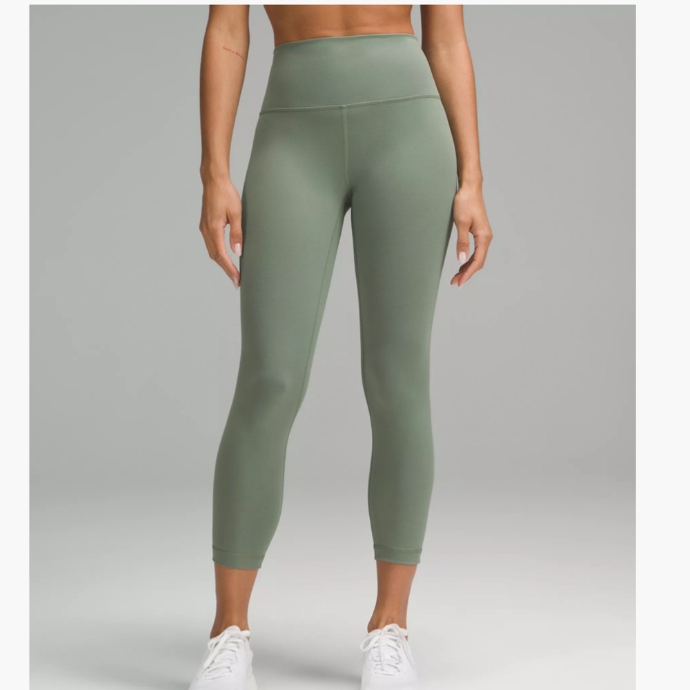 Lululemon Wunder Train High Rise Crop 23” Leggings